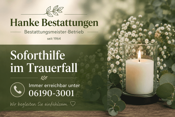 Soforthilfe im Trauerfall Hattersheim